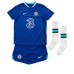 Chelsea Raheem Sterling #17 Fotballklær Hjemmedraktsett Barn 2022-23 Kortermet (+ korte bukser)